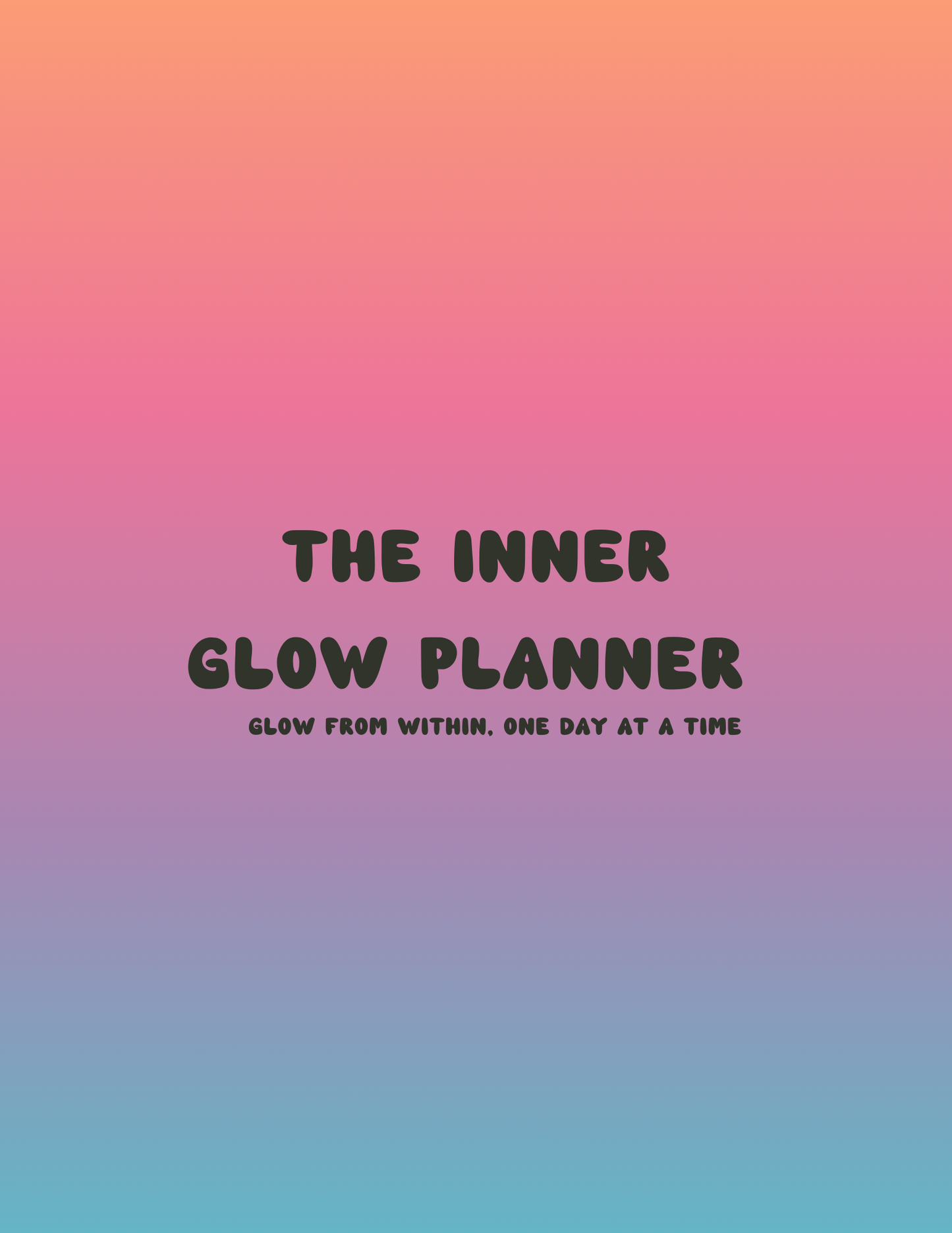 The Inner Glow Planner [PREORDER]