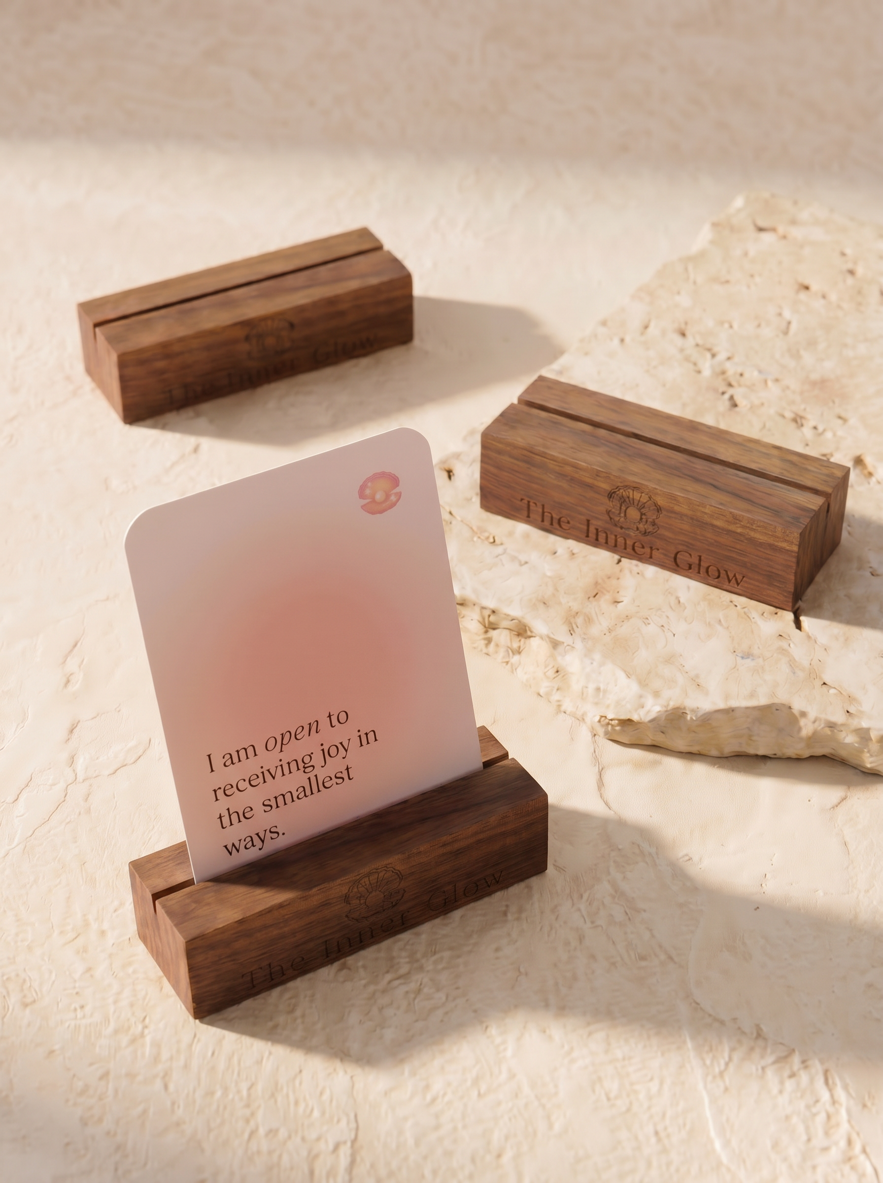 Inner Glow Card Stand