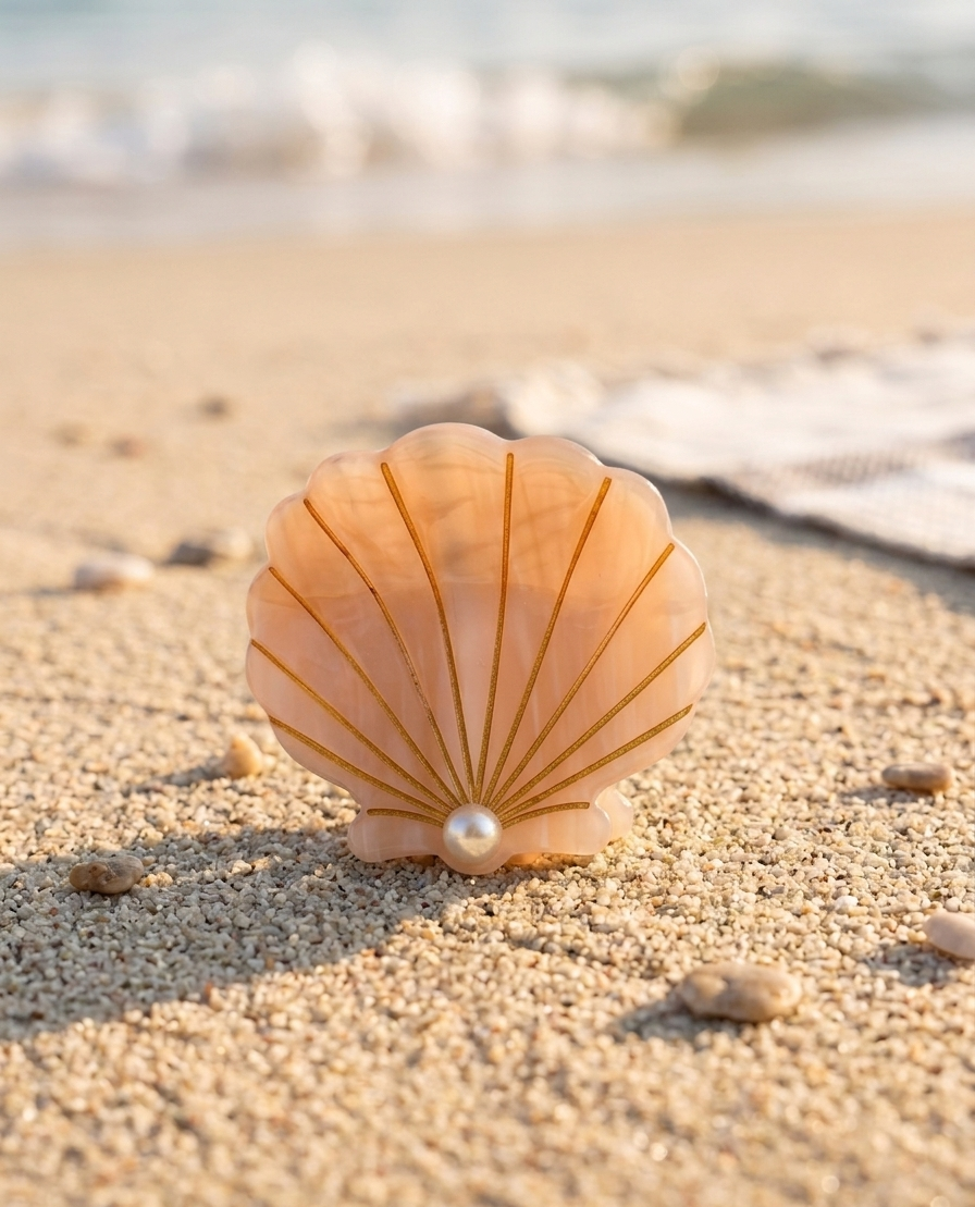Aura Pearl Shell Clip