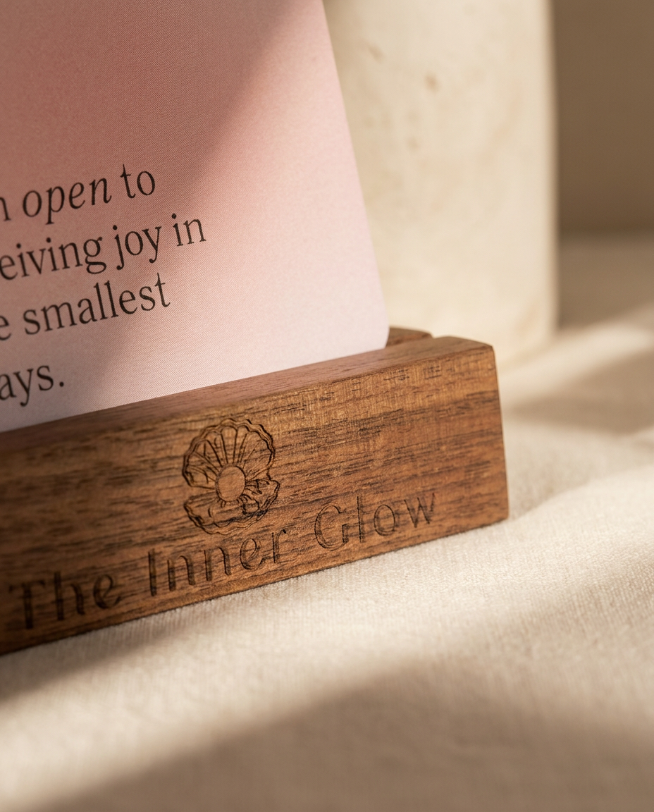 Inner Glow Card Stand